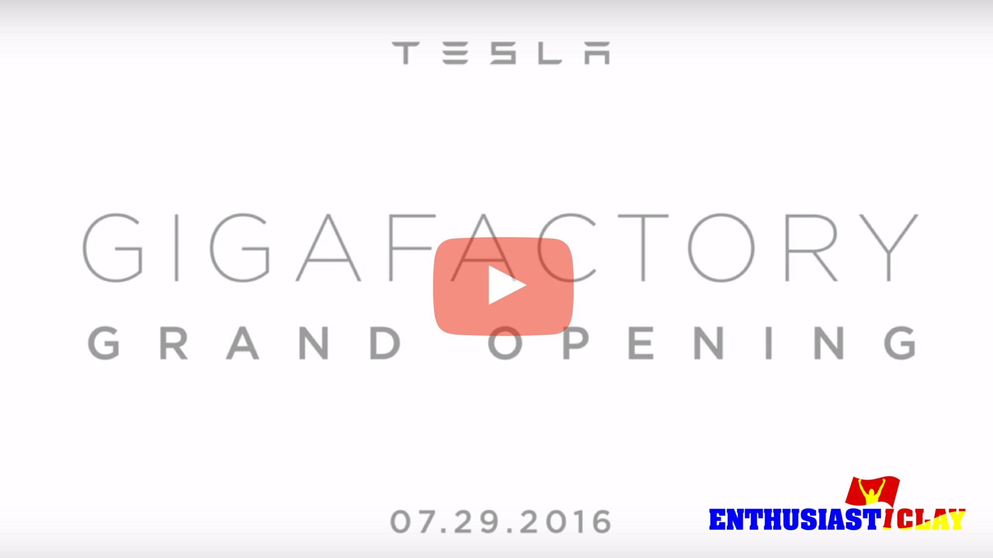 Elon Musk, Opens Tesla Giga Factory